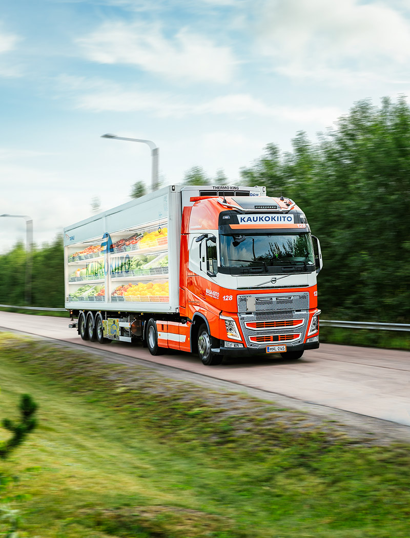 Elintarvikekuljetukset.